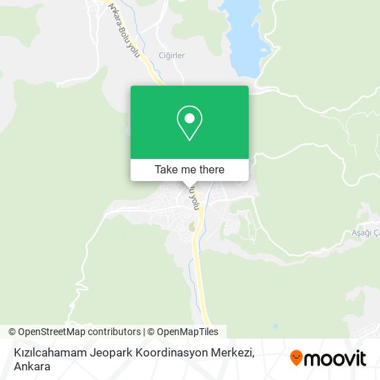 Kızılcahamam Jeopark Koordinasyon Merkezi map