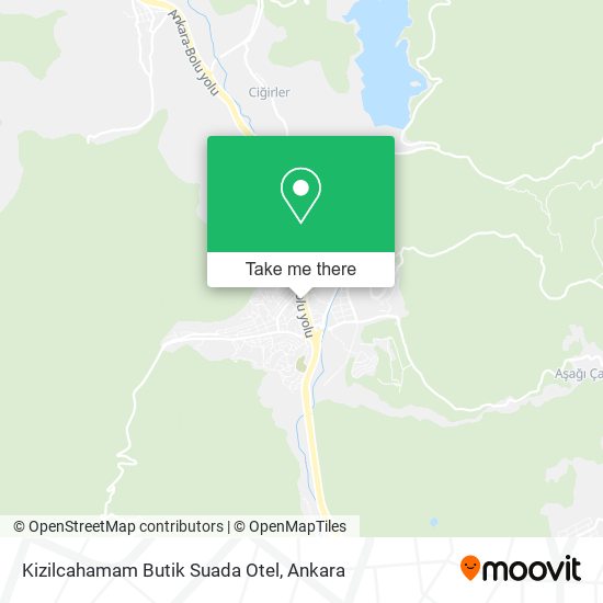 Kizilcahamam Butik Suada Otel map