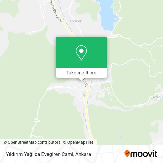 Yıldırım Yağlıca Evegiren Cami map