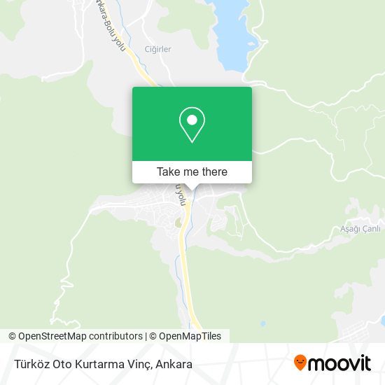 Türköz Oto Kurtarma Vinç map