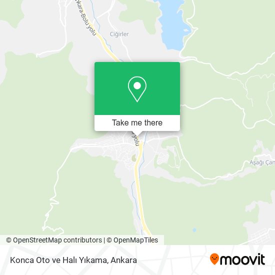 Konca Oto ve Halı Yıkama map