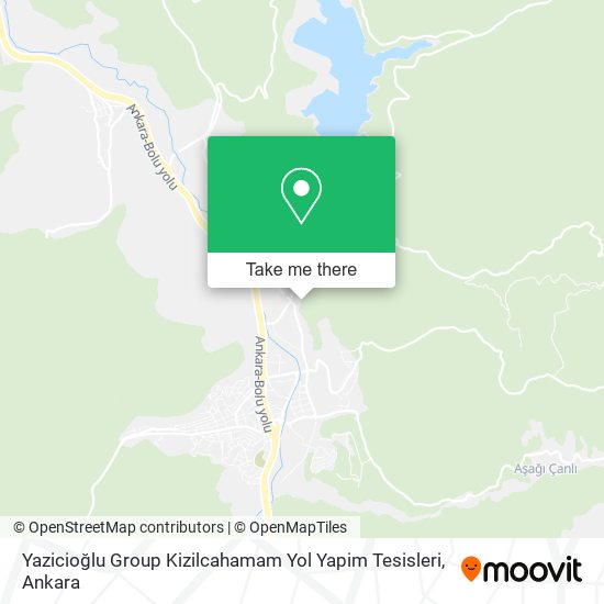 Yazicioğlu Group Kizilcahamam Yol Yapim Tesisleri map