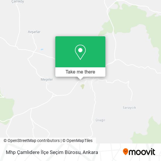 Mhp Çamlıdere İlçe Seçim Bürosu map