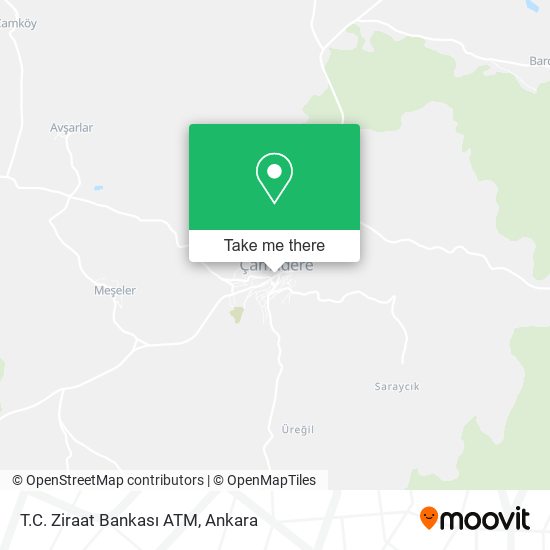 T.C. Ziraat Bankası ATM map