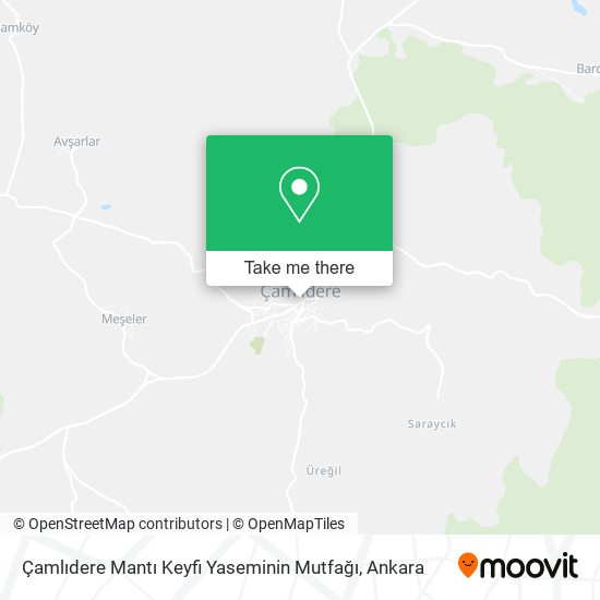 Çamlıdere Mantı Keyfi Yaseminin Mutfağı map