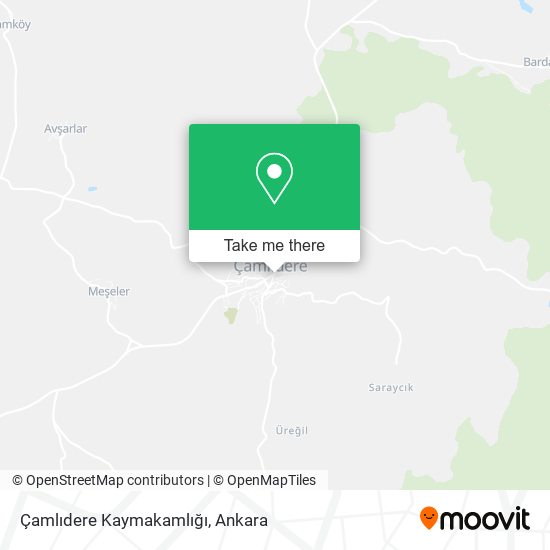 Çamlıdere Kaymakamlığı map