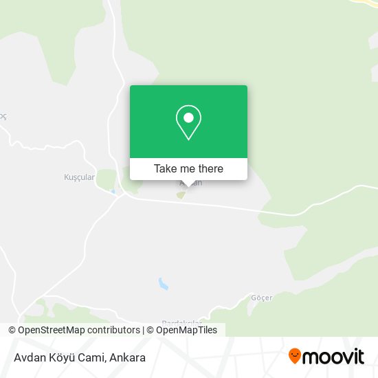 Avdan Köyü Cami map