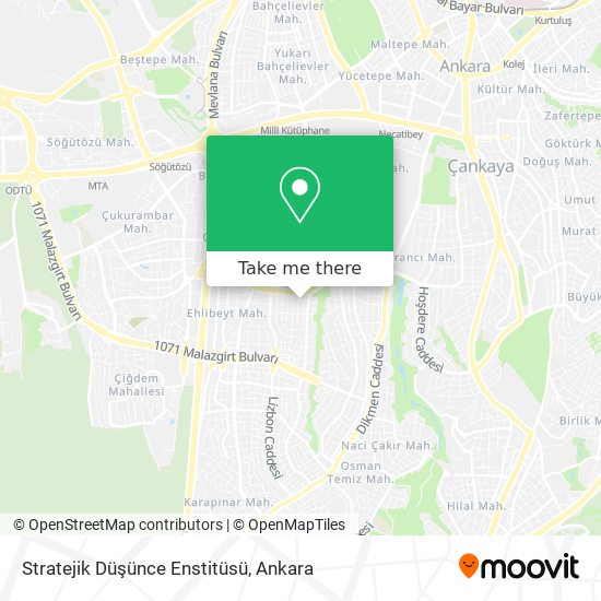 Stratejik Düşünce Enstitüsü map