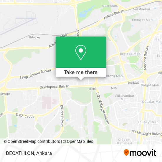 DECATHLON map