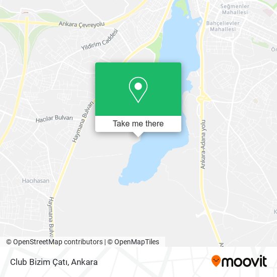 Club Bizim Çatı map