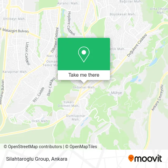 Silahtaroglu Group map