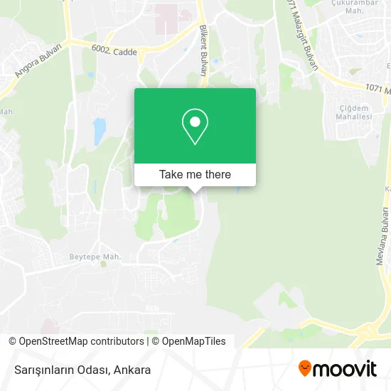 Sarışınların Odası map