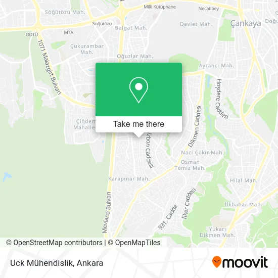 Uck Mühendislik map