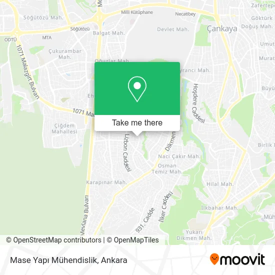 Mase Yapı Mühendislik map