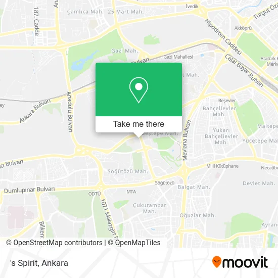 's Spirit map