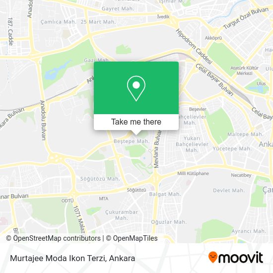 Murtajee Moda Ikon Terzi map