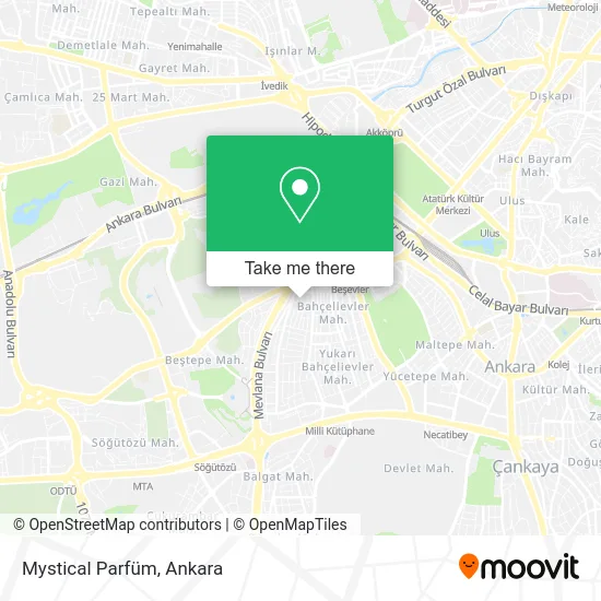 Mystical Parfüm map