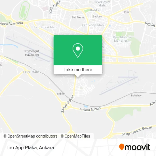 Tim App Plaka map