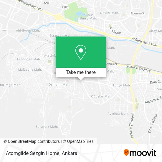 Atomgilde Sezgin Home map