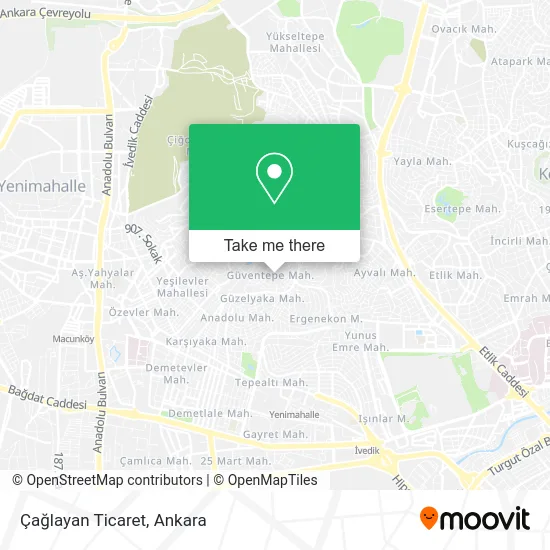 Çağlayan Ticaret map