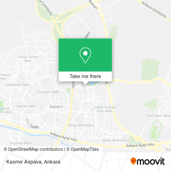 Kasmır Aspava map