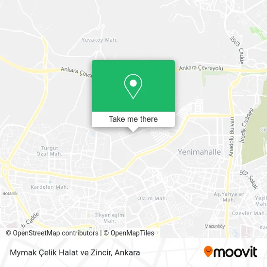 Mymak Çelik Halat ve Zincir map