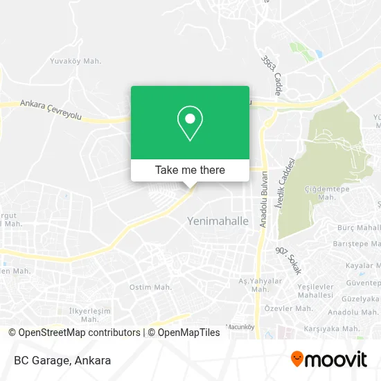 Bc Garage map