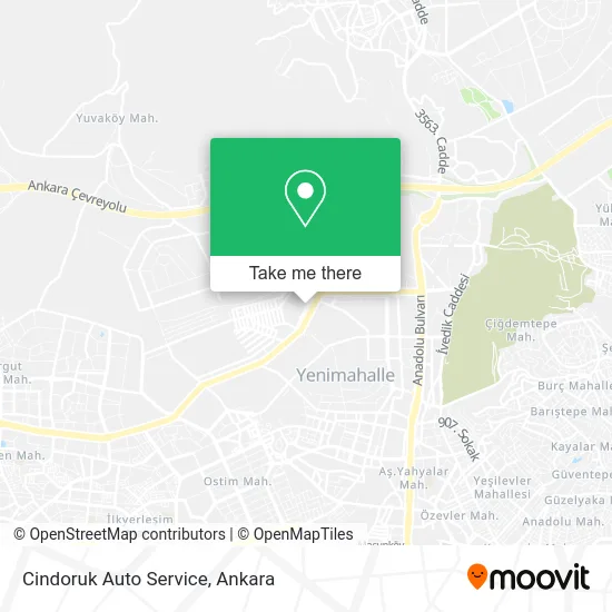 Cindoruk Auto Service map