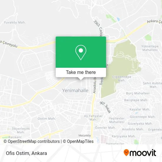 Ofis Ostim map
