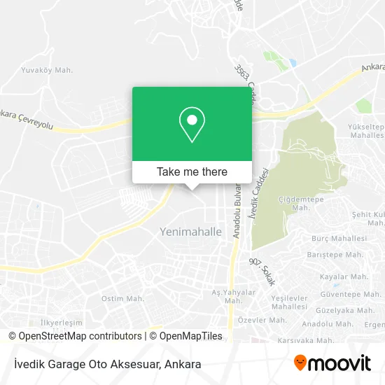 İvedik Garage Oto Aksesuar map