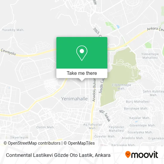 Contınental Lastikevi Gözde Oto Lastik map