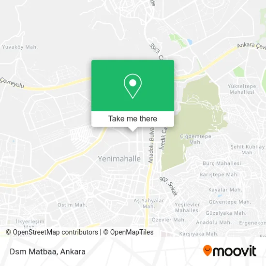 Dsm Matbaa map