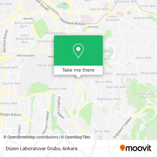 Düzen Laboratuvar Grubu map