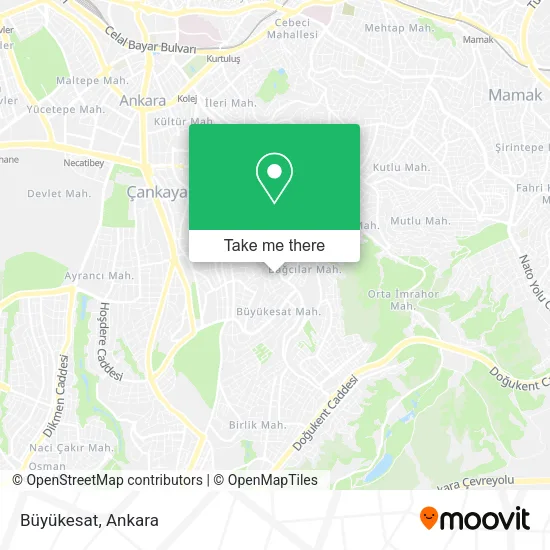 Büyükesat map