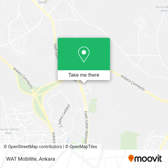 WAT Mobilite map