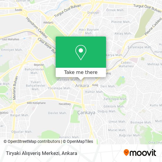 Tiryaki Alışveriş Merkezi map