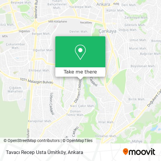 Tavacı Recep Usta Ümitköy map