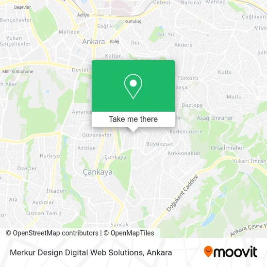 Merkur Design Digital Web Solutions map