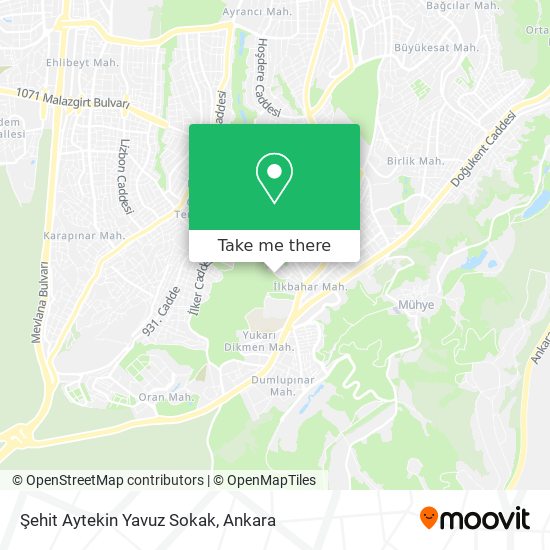 Şehit Aytekin Yavuz Sokak map