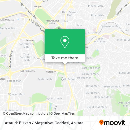 Atatürk Bulvarı / Meşrutiyet Caddesi map