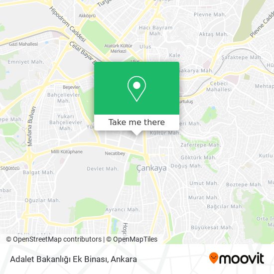 Adalet Bakanlığı Ek Binası map