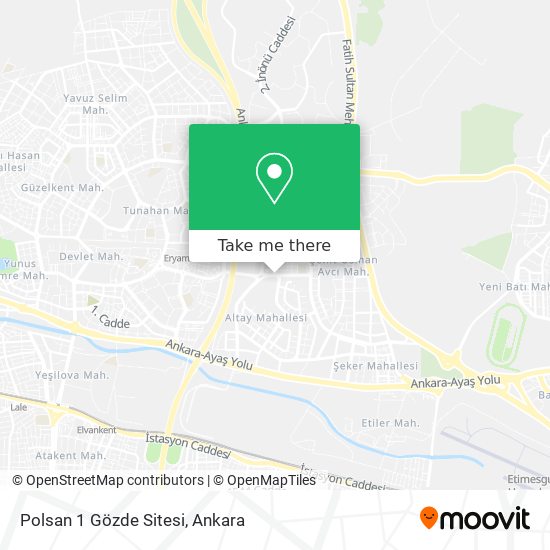 Polsan 1 Gözde Sitesi map