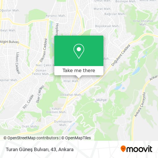 Turan Güneş Bulvarı, 43 map
