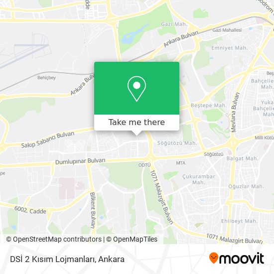 DSİ 2 Kısım Lojmanları map