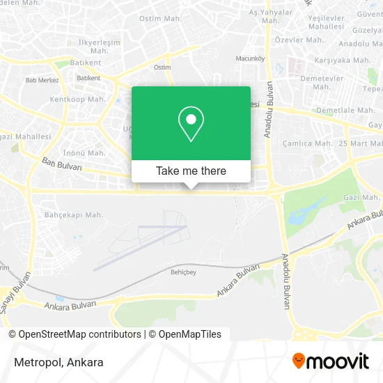 Metropol map