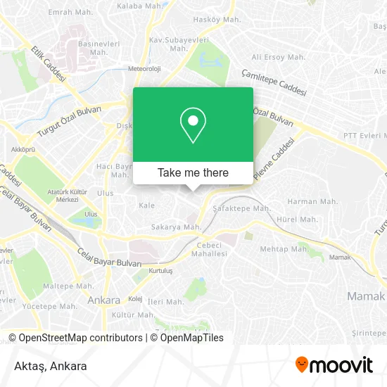 Aktaş map