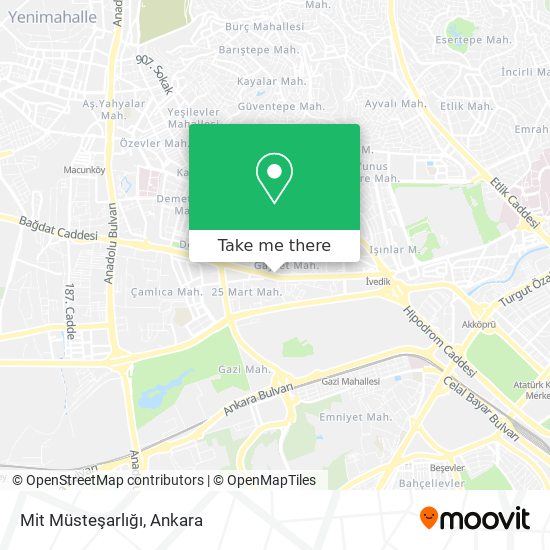 Mit Müsteşarlığı map