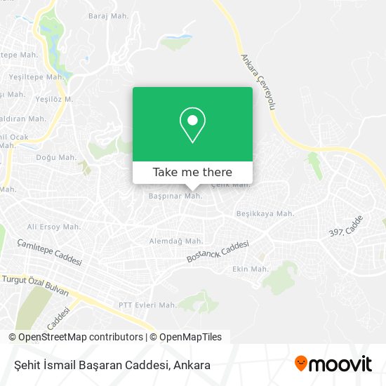 Şehit İsmail Başaran Caddesi map