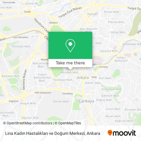 Lina Kadın Hastalıkları ve Doğum Merkezi map