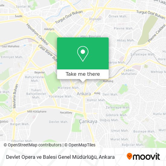 Devlet Opera ve Balesi Genel Müdürlüğü map